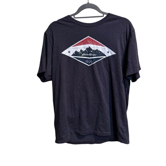 Eddie Bauer ‎ Men's Size Large Gray Expedition Outfitter T-Shirt - Picture 1 of 4
